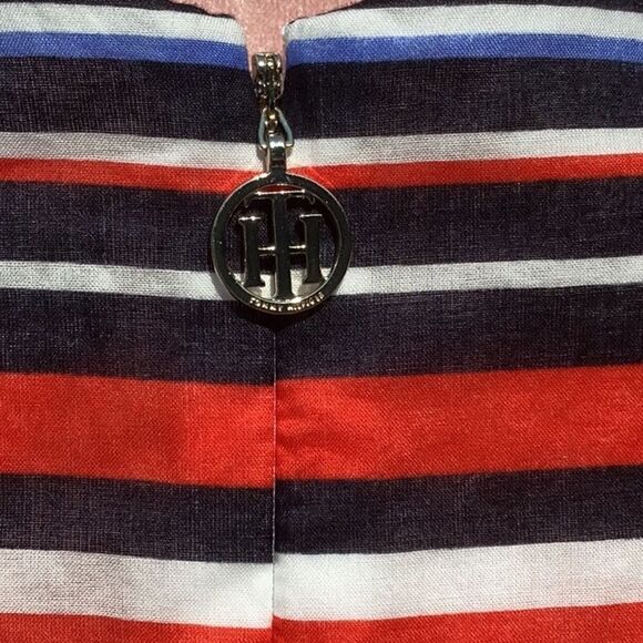 TOMMY HILFIGER NWT WOMENS SIZE 8 STRIPED DRESS SLEEVELESS - Picture 7 of 10